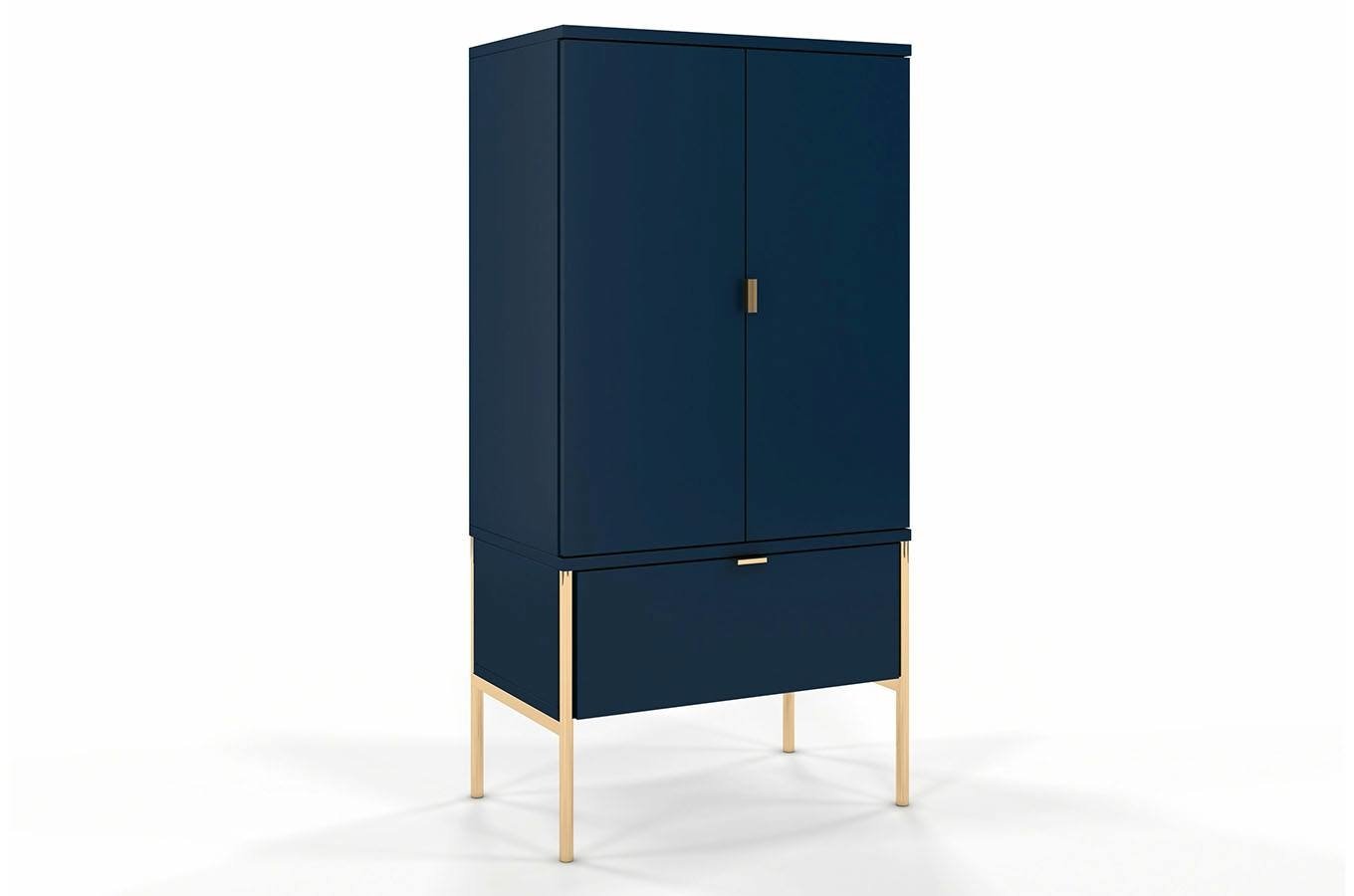 Comoda inalta Elegance, Navy blue Arboteca