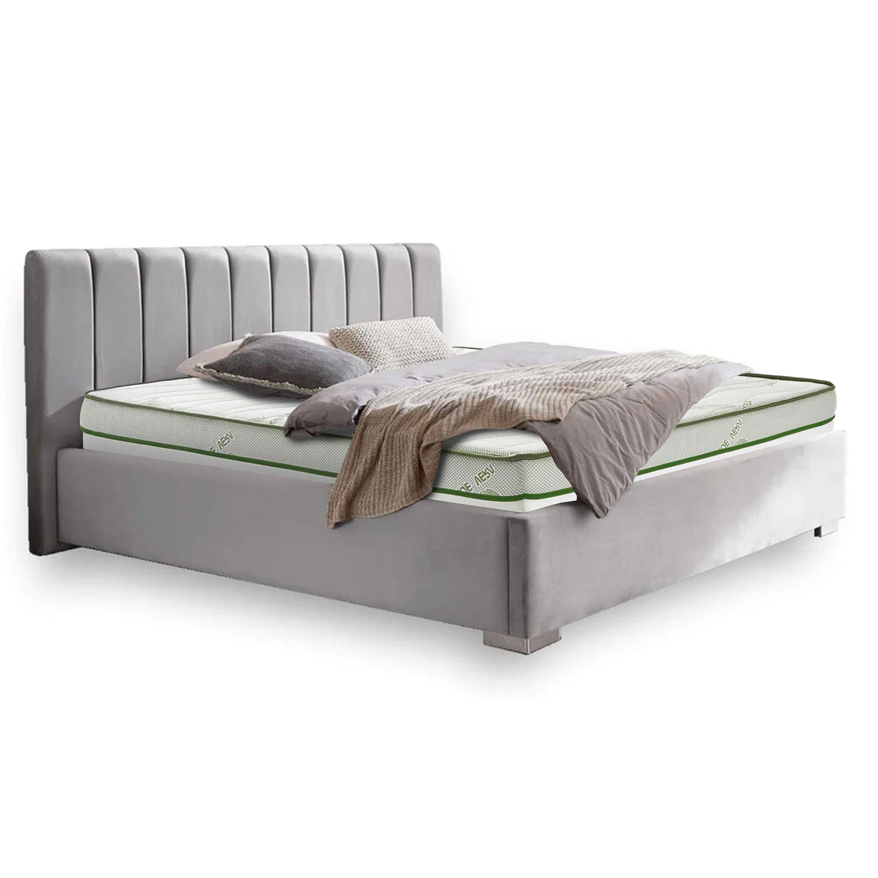 Pachet Pat + Saltea 160x200 Premium Double Arboteca