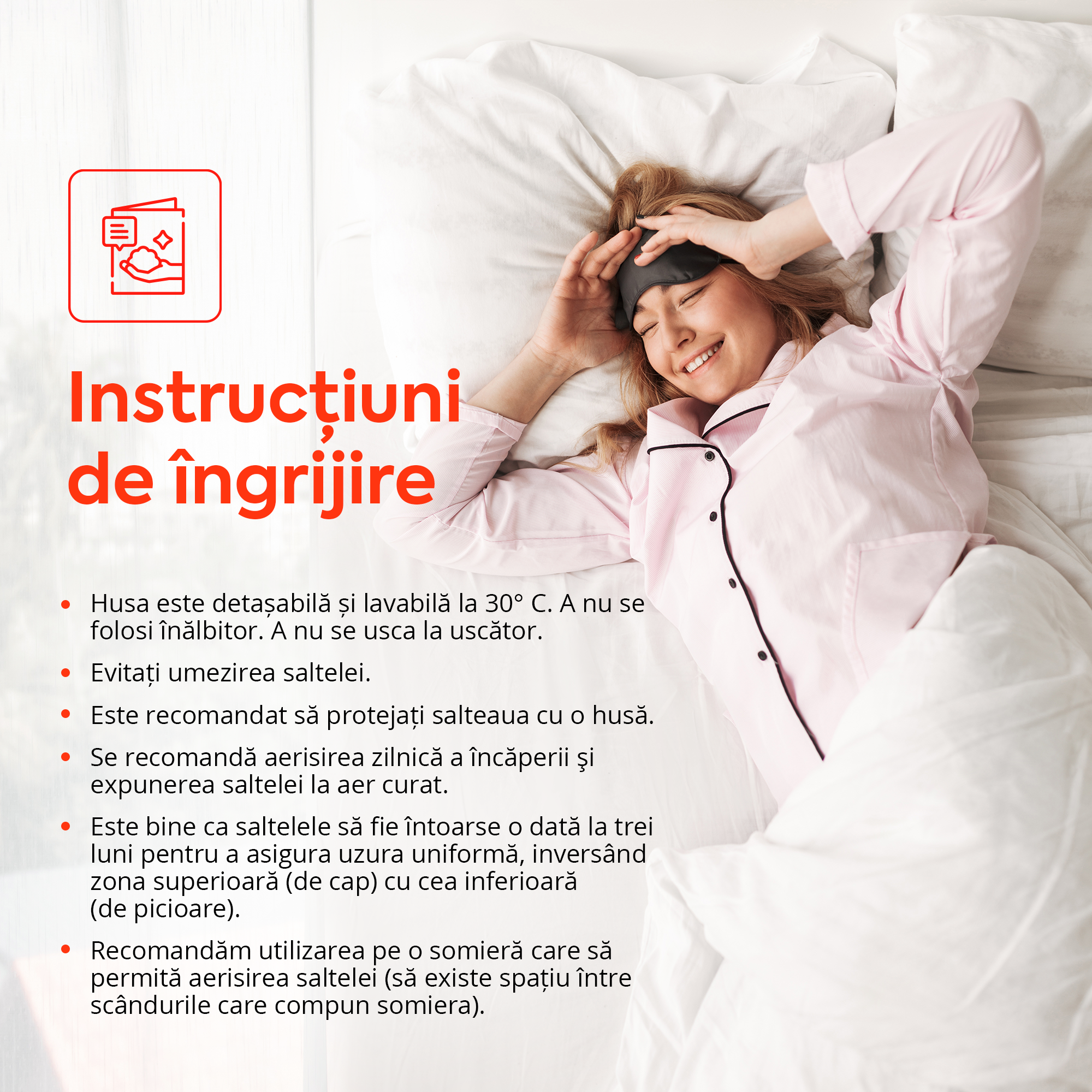 Saltea WAVE MULTILAYER, spumă cu memorie, spumă reziliență mare, husă hipoalergenică detașabilă și lavabilă, superortopedică, grosime 20 cm-Saltele-Prestige-80x190-Prestige Home