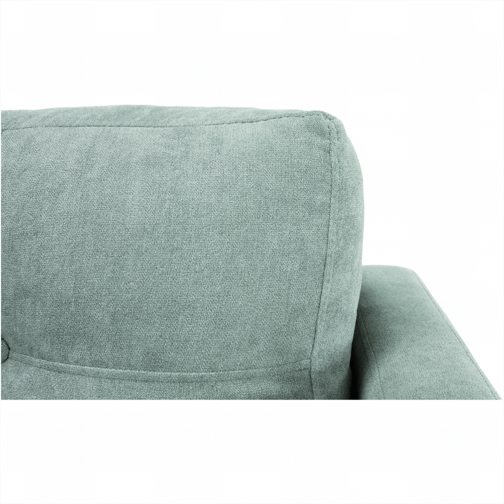 Canapea extensibilă, verde mentă textil Queens, AURELIA Kondela