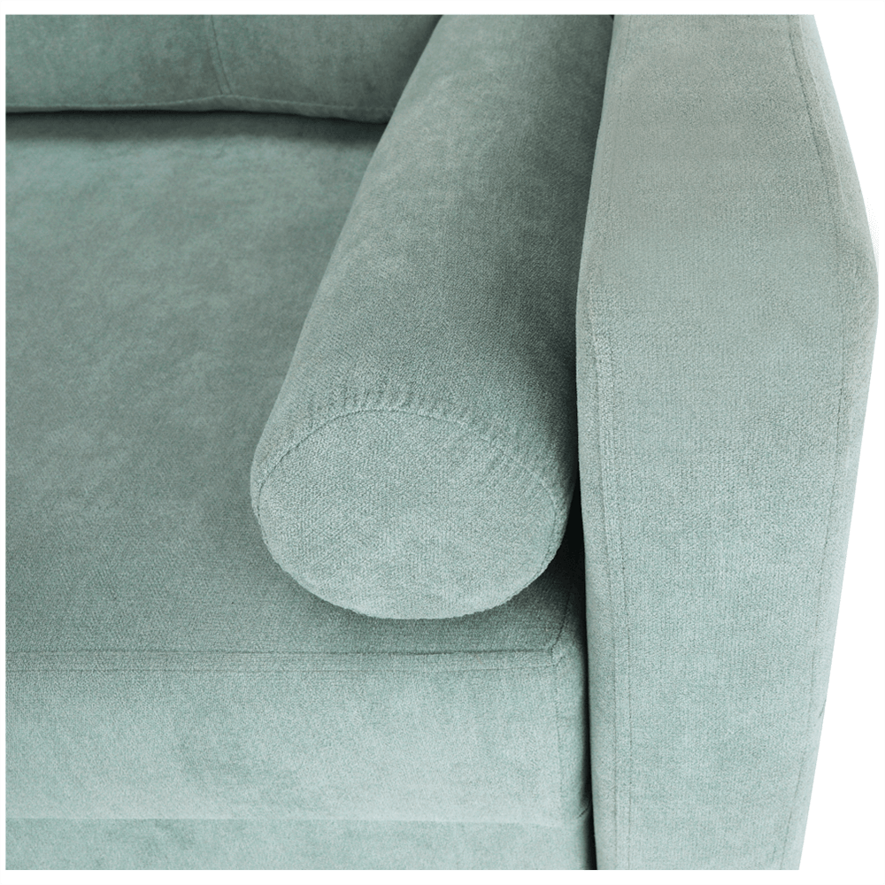 Canapea extensibilă, verde mentă textil Queens, AURELIA Kondela