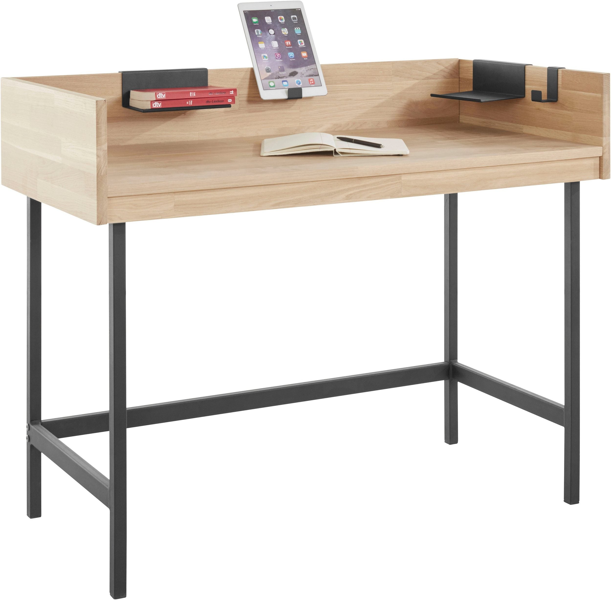 Birou Jannete, lemn masiv de stejar, 114 cm Arboteca