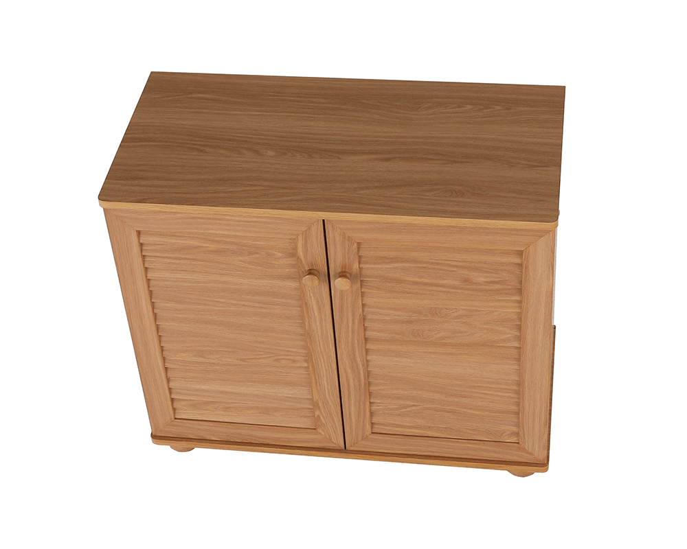Pantofar, MDF laminat, natural, FP 01, 75x36.8x65.1 cm Kondela