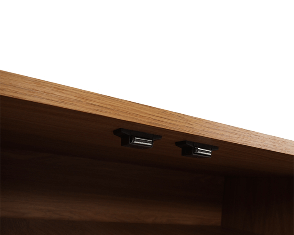 Pantofar, MDF laminat, natural, FP 01, 75x36.8x65.1 cm Kondela