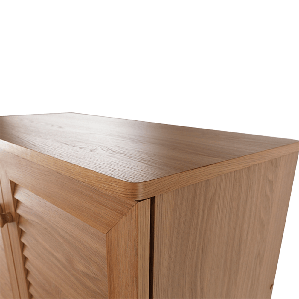 Pantofar, MDF laminat, natural, FP 01, 75x36.8x65.1 cm Kondela