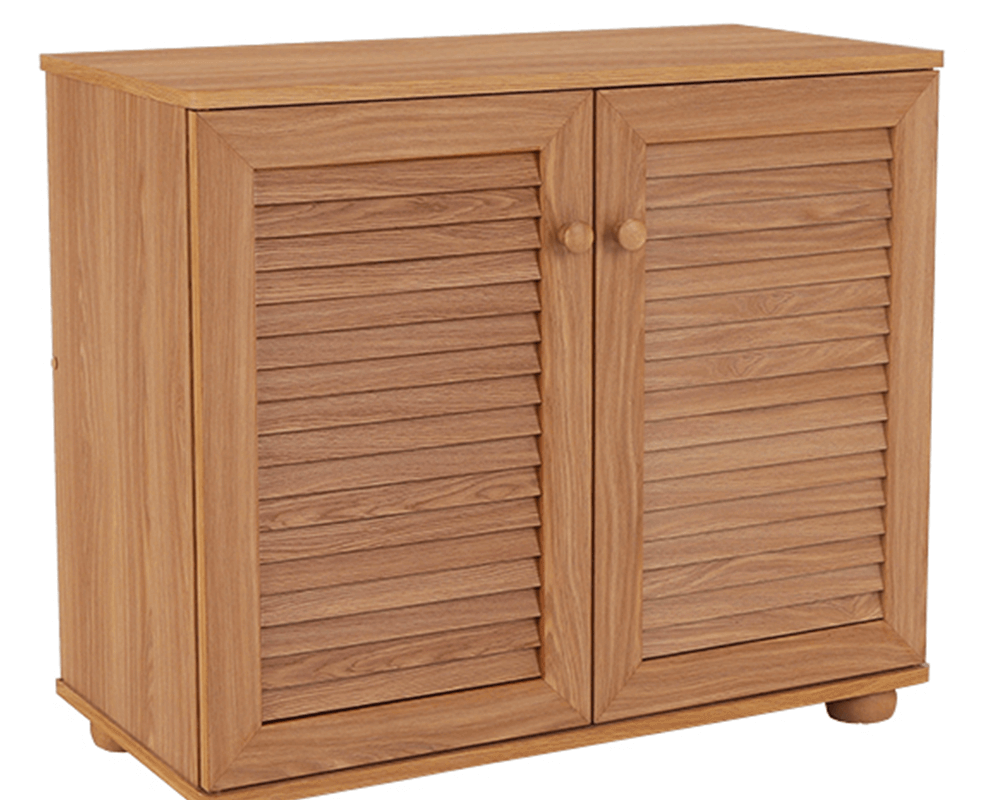 Pantofar, MDF laminat, natural, FP 01, 75x36.8x65.1 cm Kondela