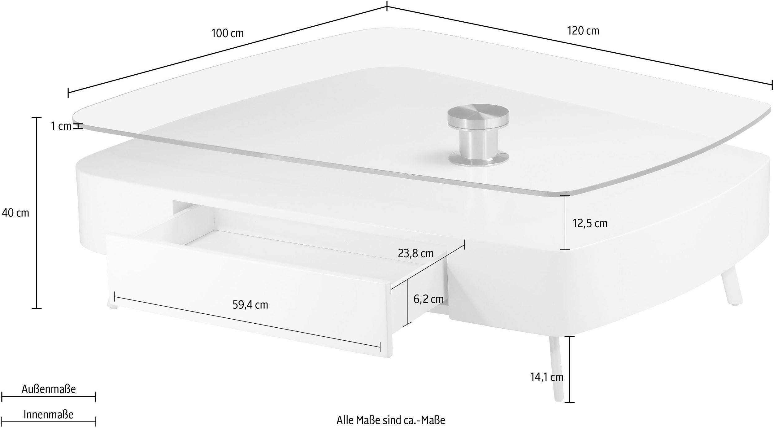 Masuta de cafea Elda Arboteca
