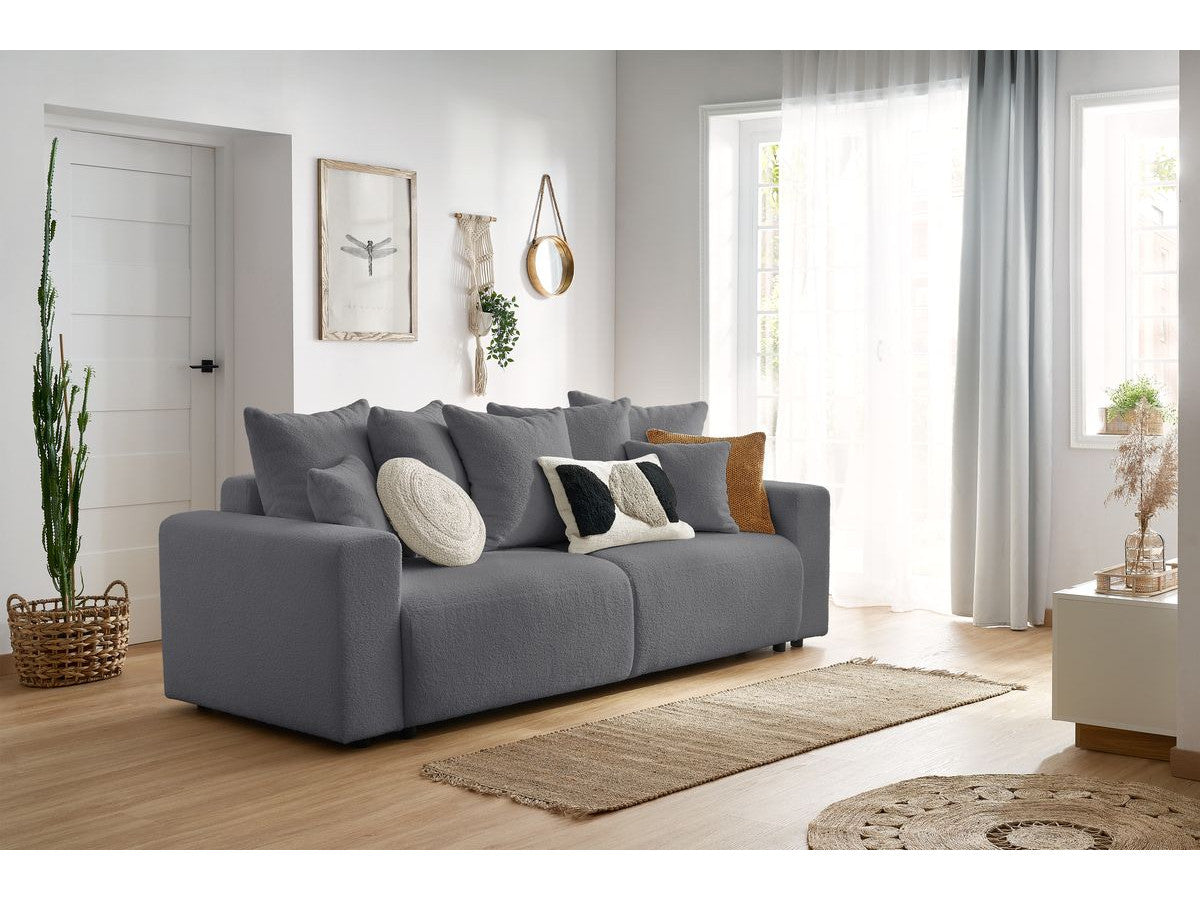 Canapea Extensibilă 3 locuri LIVIGNO, cu ladă de depozitare, 235x93x100 cm Prestige Home
