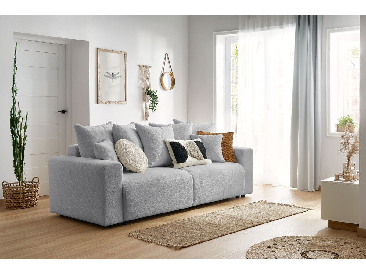 Canapea Extensibilă 3 locuri LIVIGNO, cu ladă de depozitare, 235x93x100 cm Prestige Home