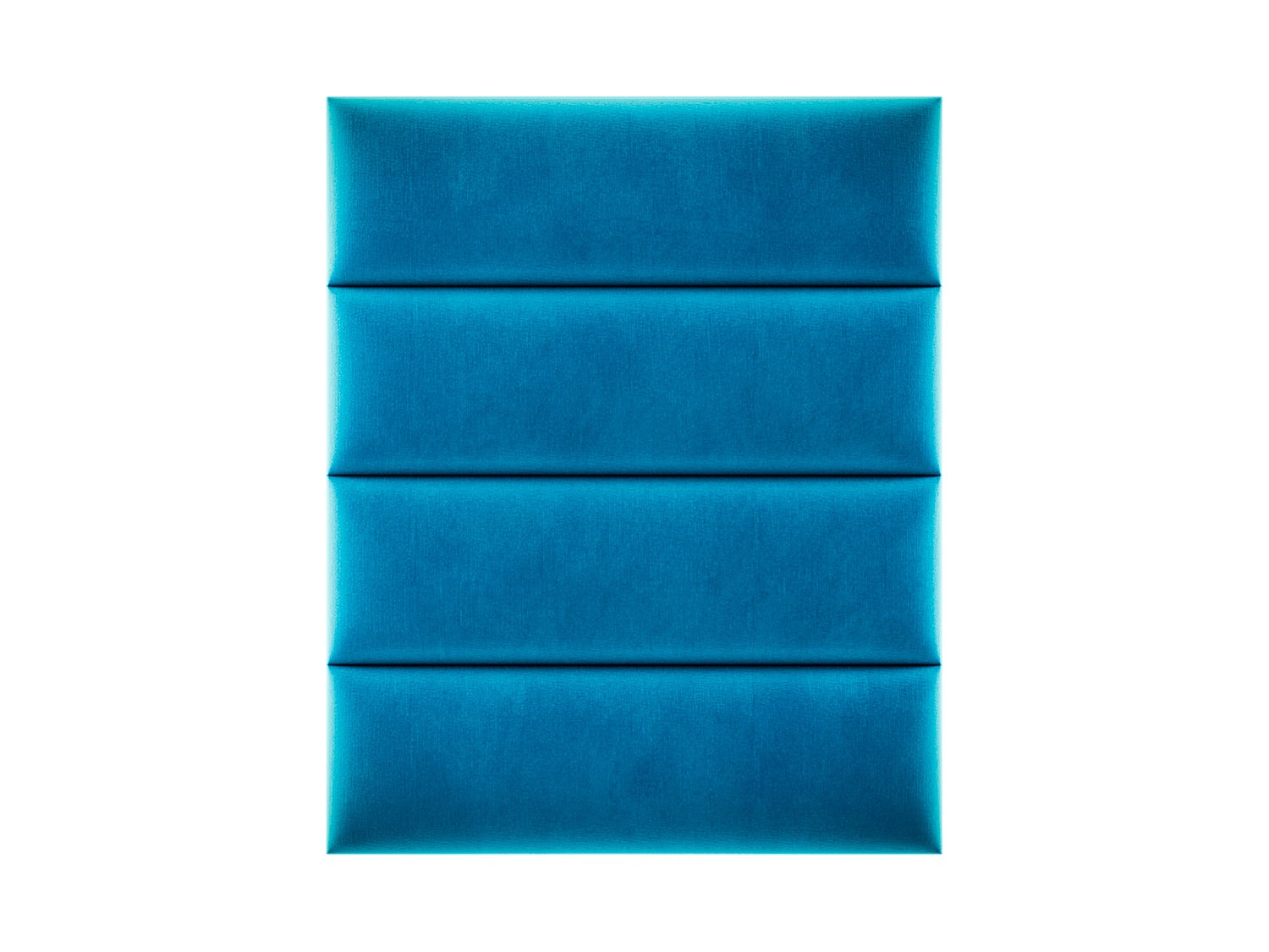Panou decorativ tapițat turquoise 30 x 60 cm Arboteca