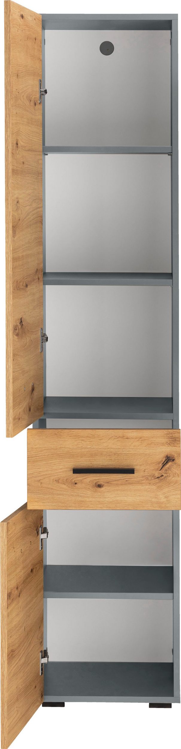 Comoda inalta de baie Skara , 180 cm inaltime Arboteca