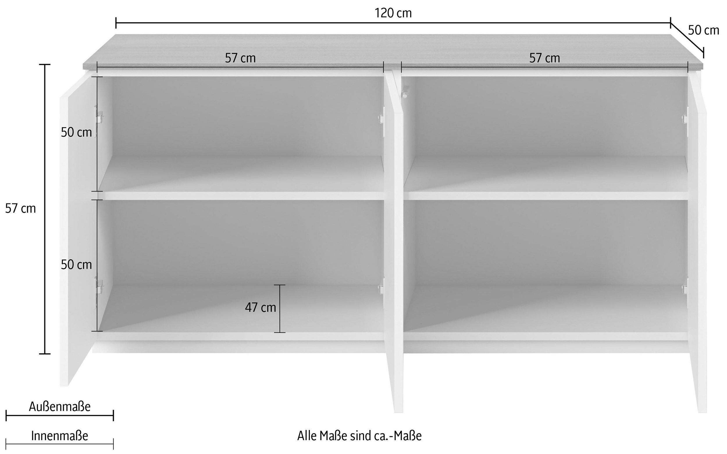 Comoda Join, 120 cm Arboteca