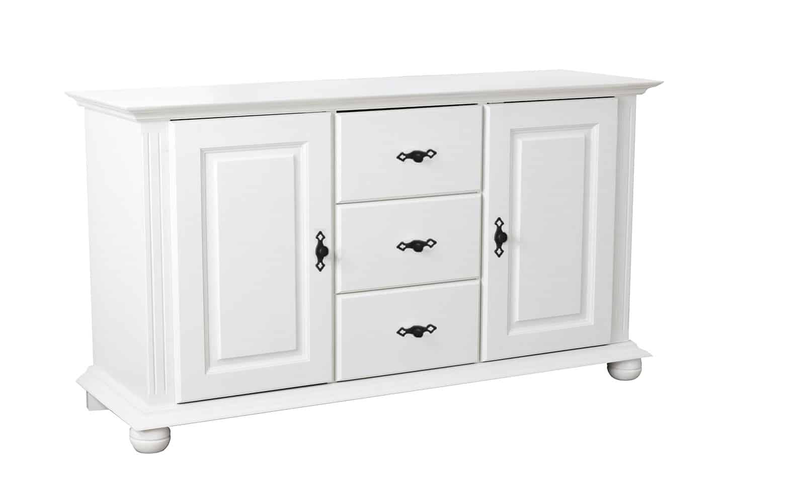 Comoda din lemn masiv Sandra, 144x40x87cm Arboteca