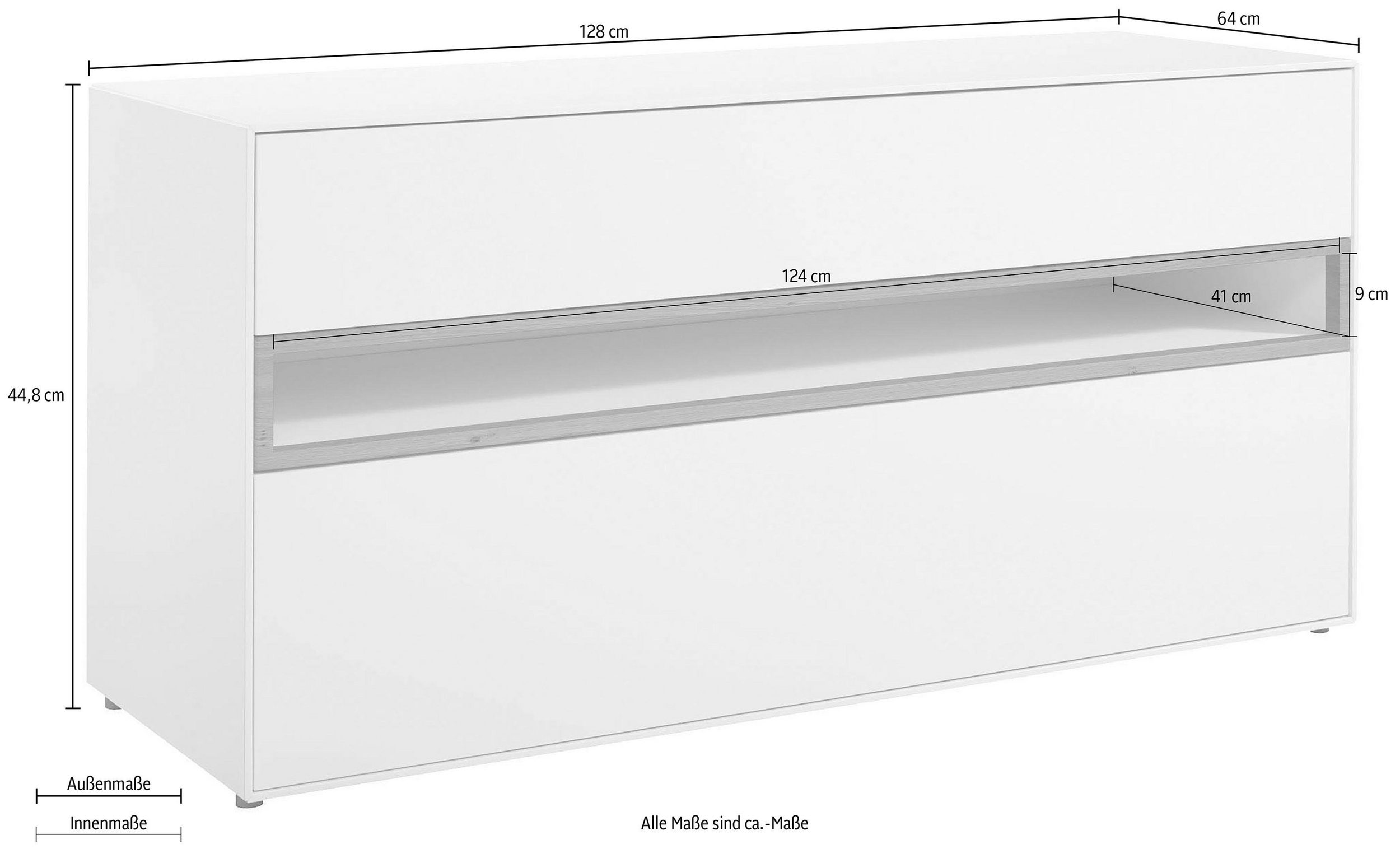 Comoda Now, 128 cm Arboteca