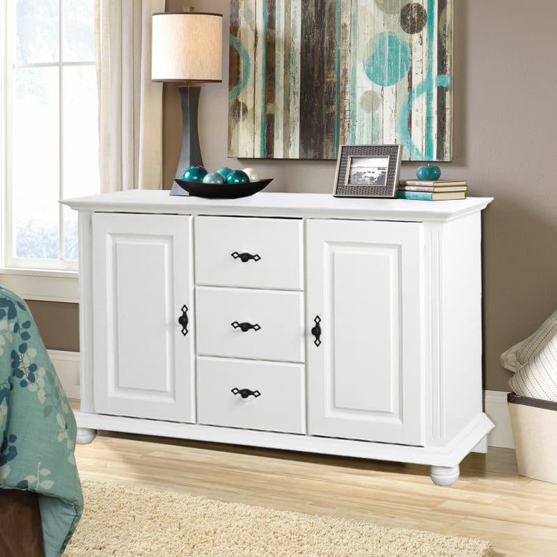 Comoda din lemn masiv Sandra, 144x40x87cm Arboteca