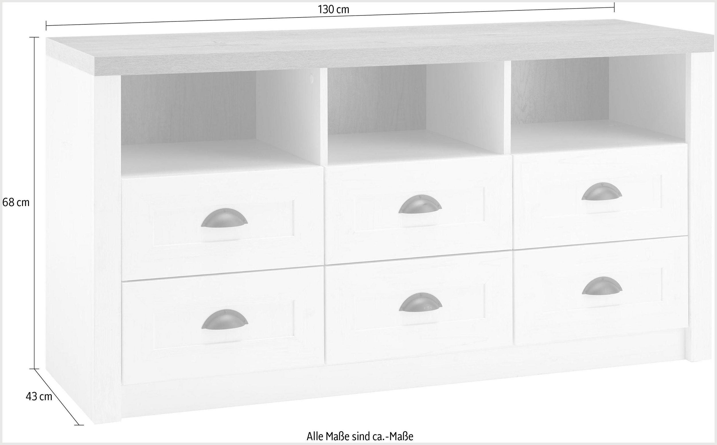 Comoda TV Beauvais, 130 cm latime Arboteca