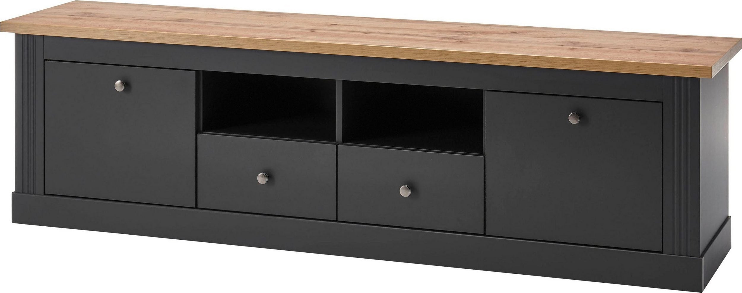 Comoda TV Westmister, Gri, 180 cm latime Arboteca