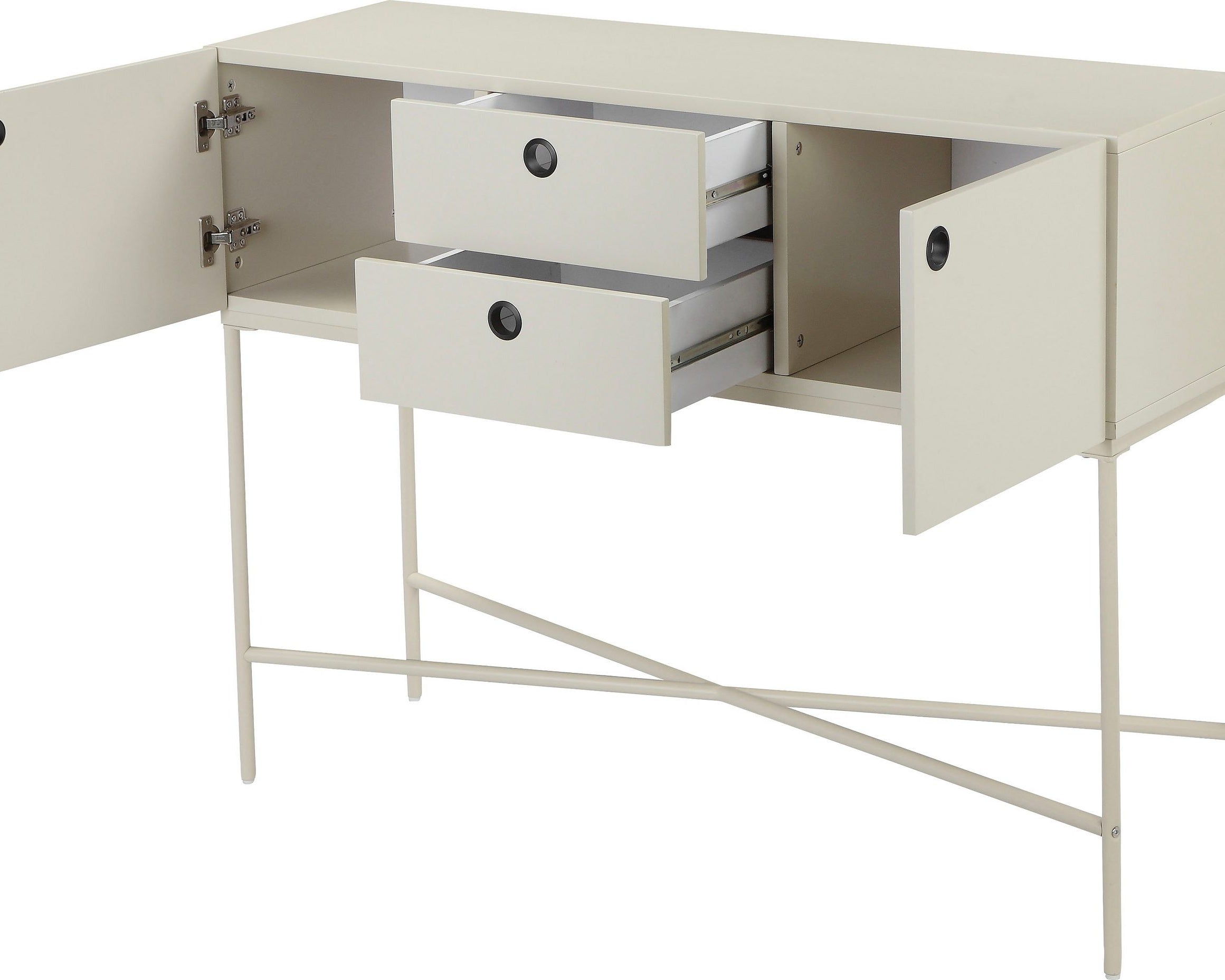 Consolă Mariella, creme, 120 cm Arboteca