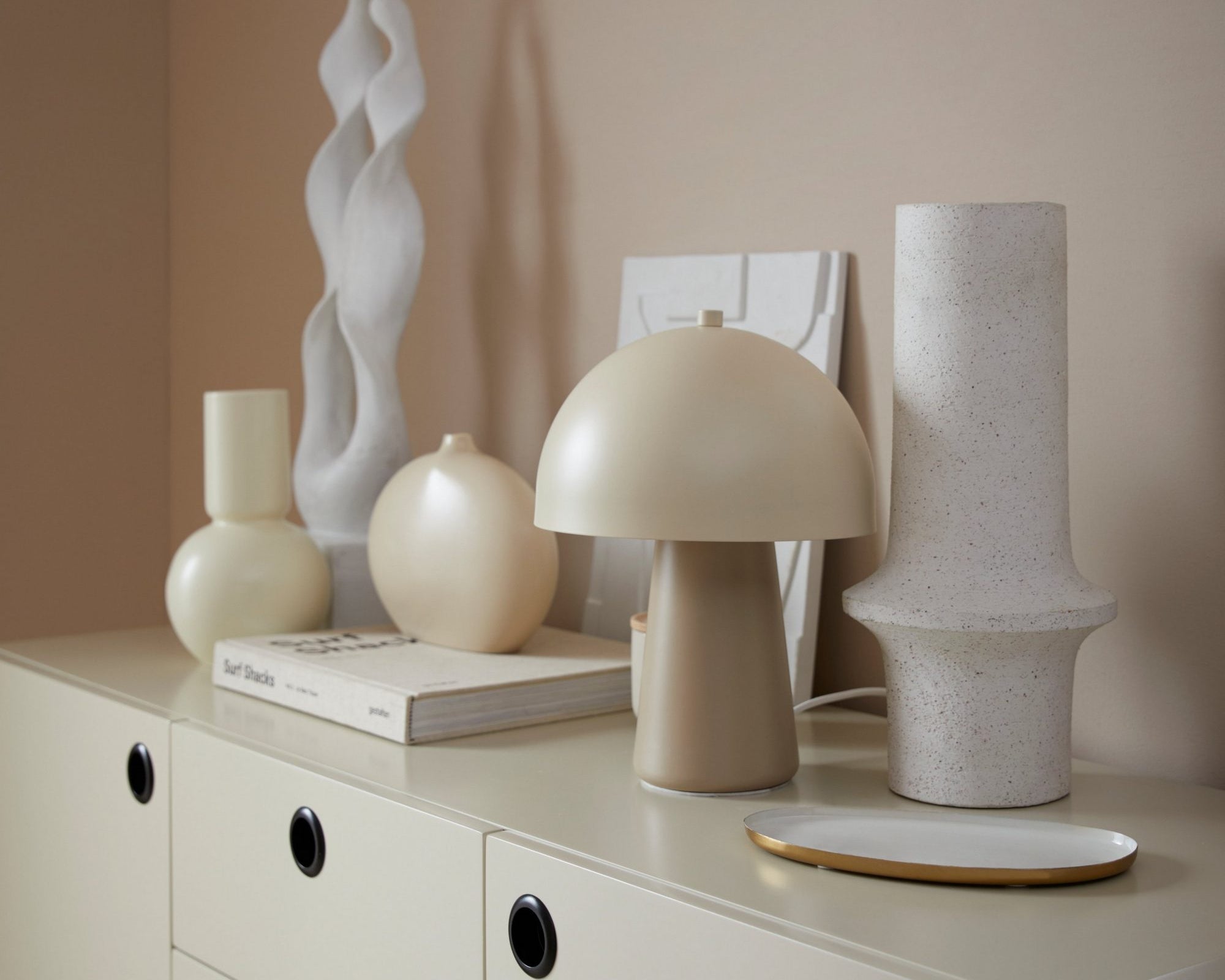 Consolă Mariella, creme, 120 cm Arboteca