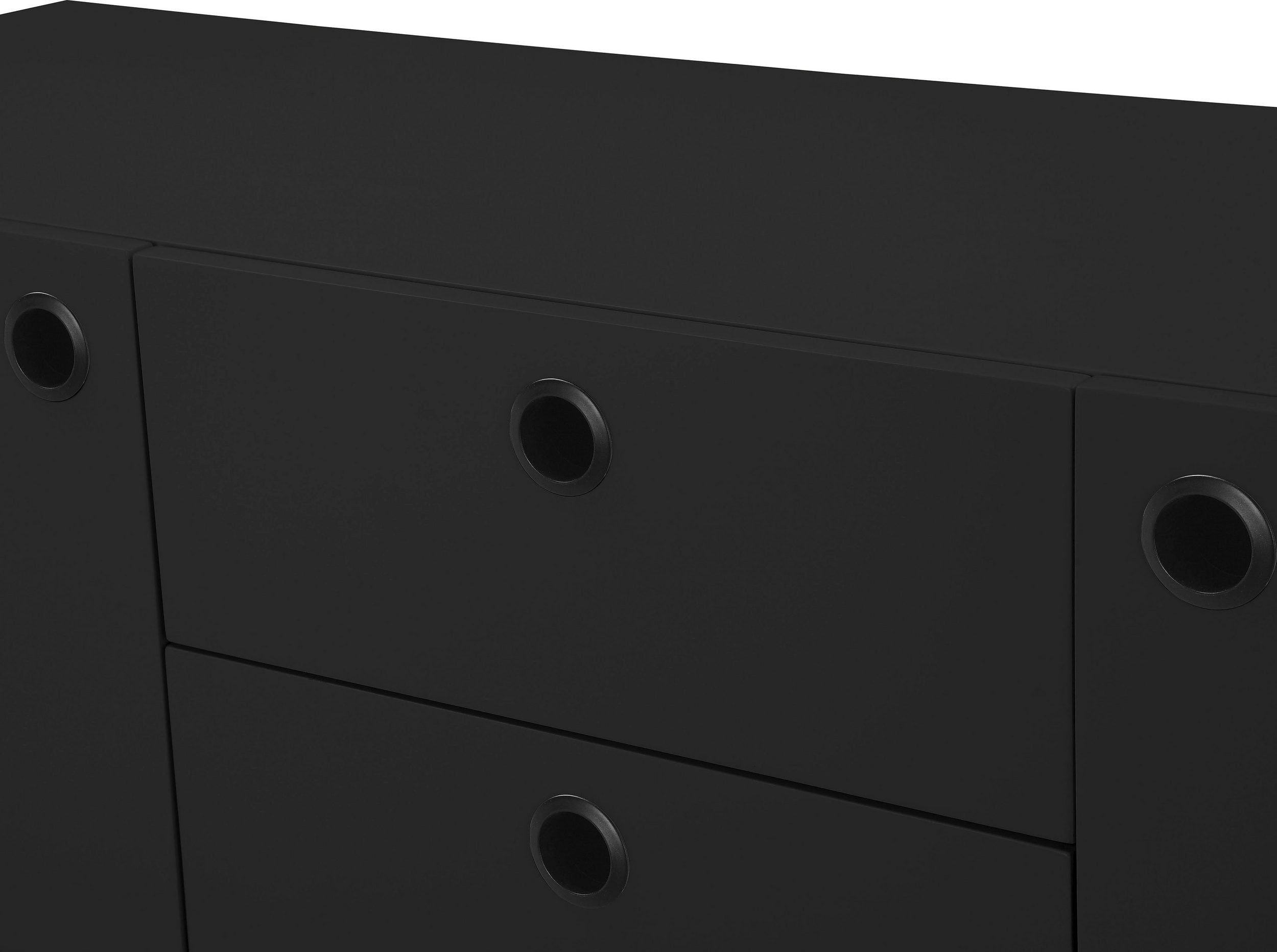 Consola Mariella, Negru, 120 cm latime Arboteca