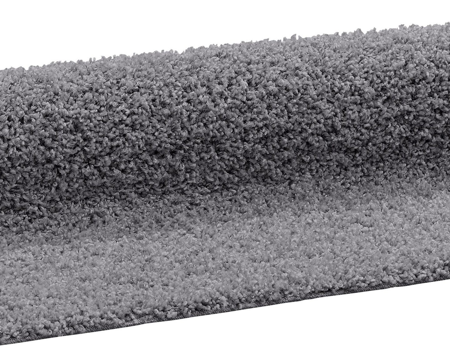 Covor Shaggy 240 × 320 cm, gri, fir lung 30 mm Arboteca