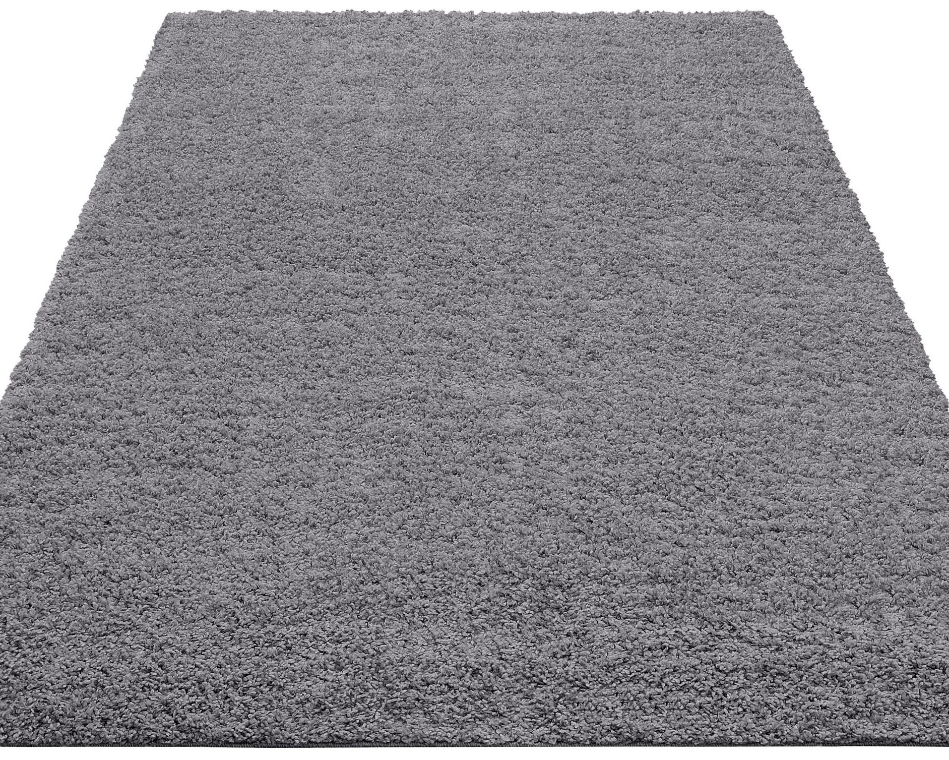 Covor Shaggy 240 × 320 cm, gri, fir lung 30 mm Arboteca