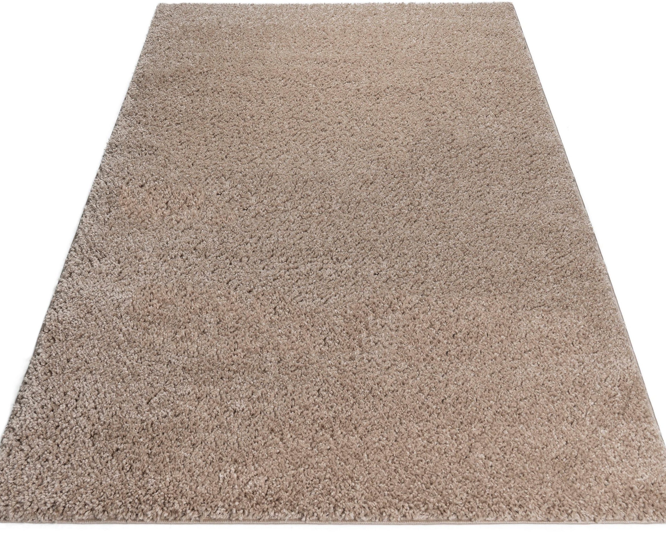 Covor Shaggy, fir înalt, maro, 240 x 320 cm Arboteca