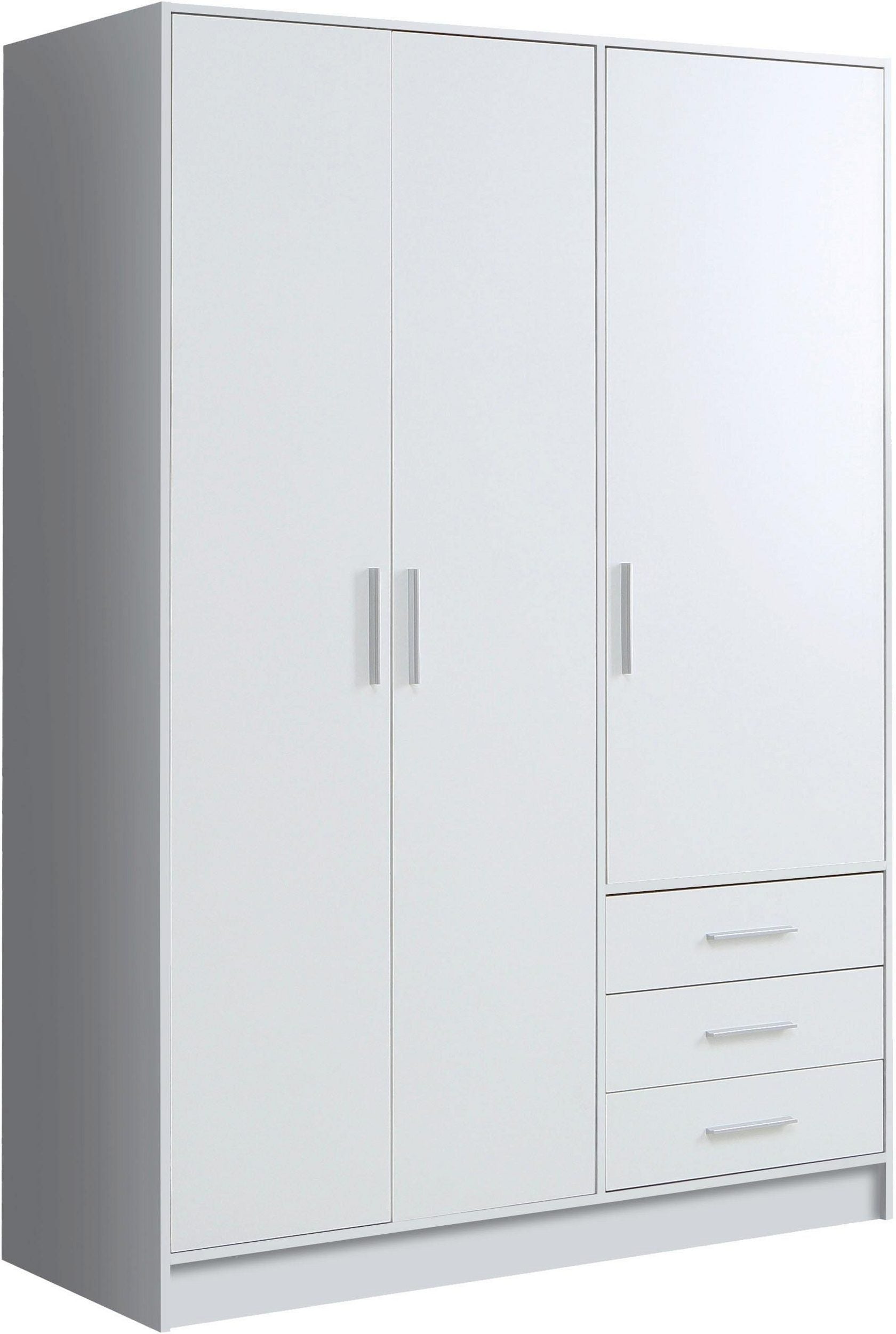 Dulap Jupiter , Alb , 145 cm Arboteca