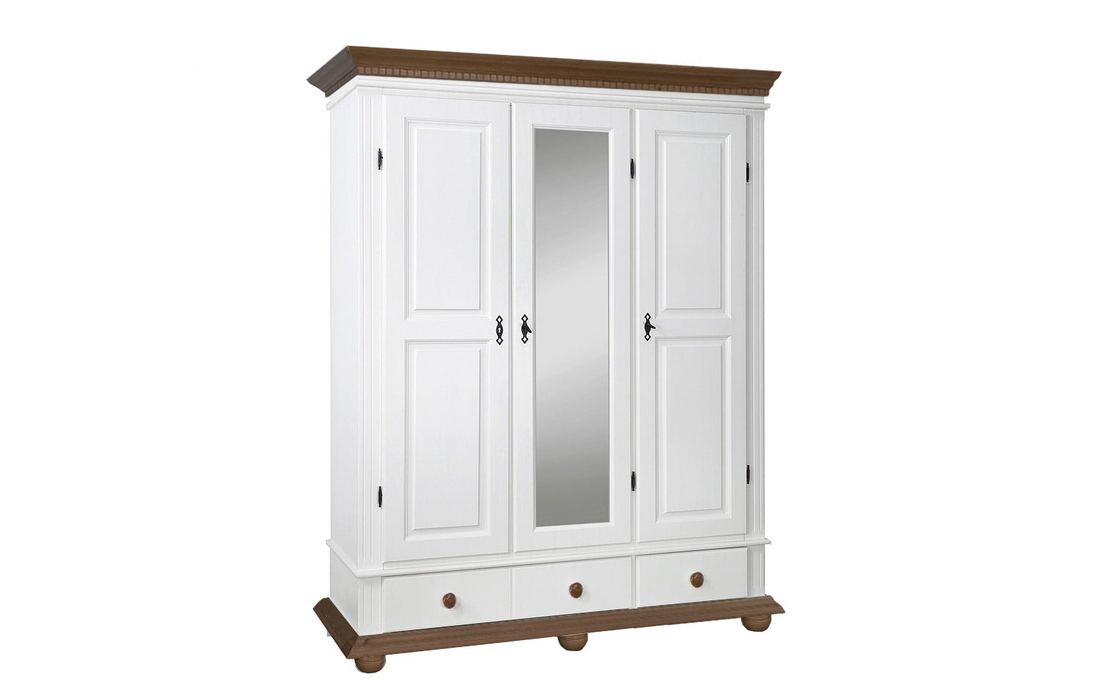 Dulap din lemn masiv cu trei usi Bavaria Arboteca