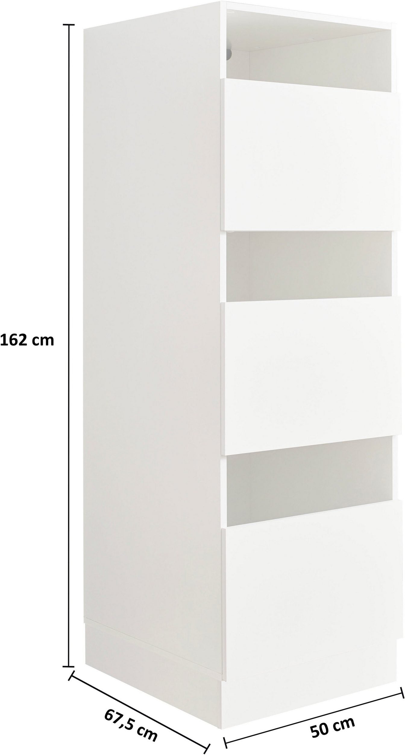 Dulap Masină Spălat Laundreezy, alb, 117.5 cm lățime Arboteca