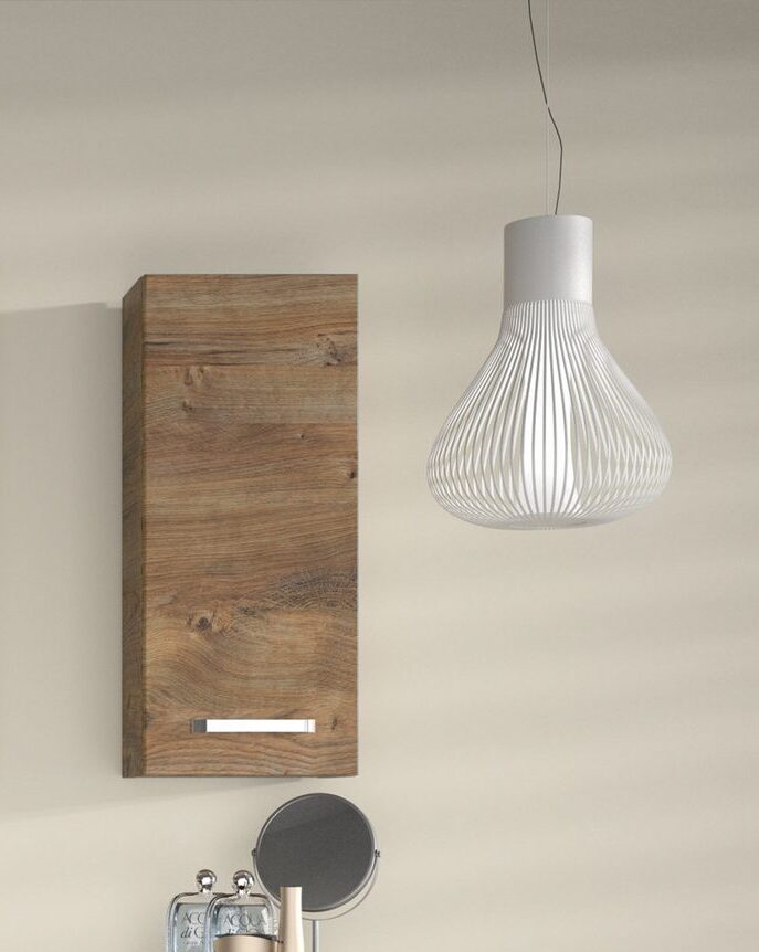 Dulap suspendat de baie Safir, 70 cm inaltime Arboteca