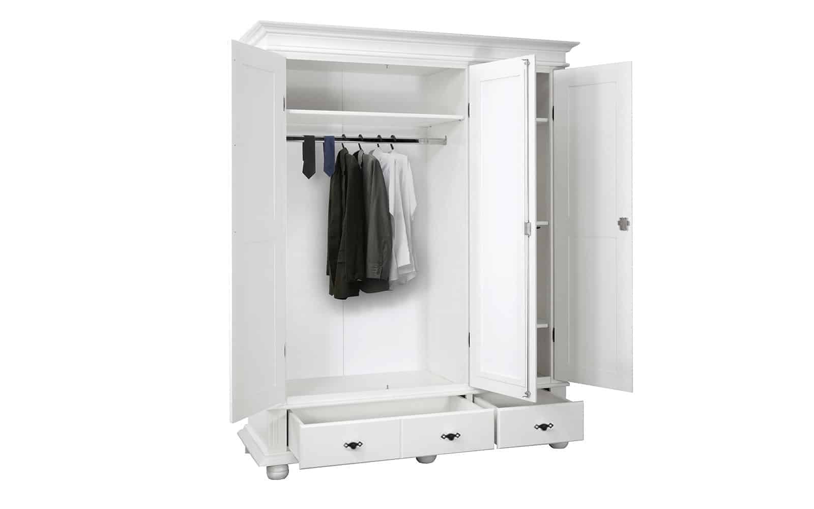 Dulap cu trei usi din lemn masiv Sandra Arboteca