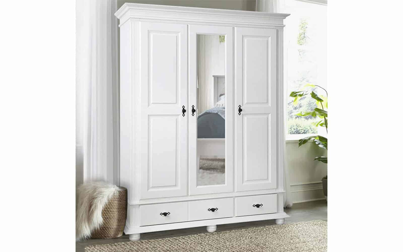 Dulap cu trei usi din lemn masiv Sandra Arboteca