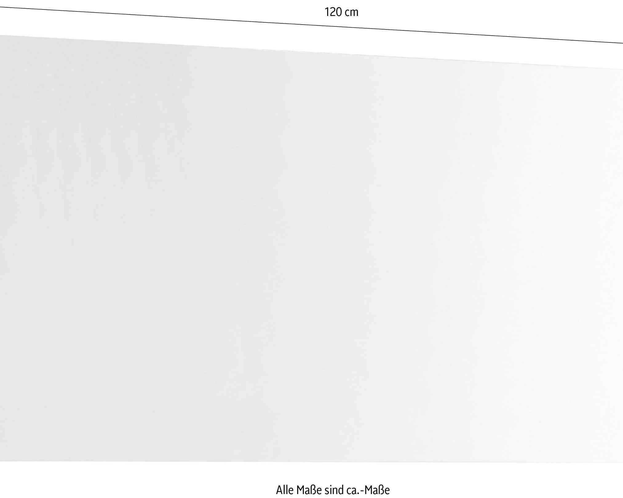 Oglindă decorativă Kiss alb 120 cm Arboteca