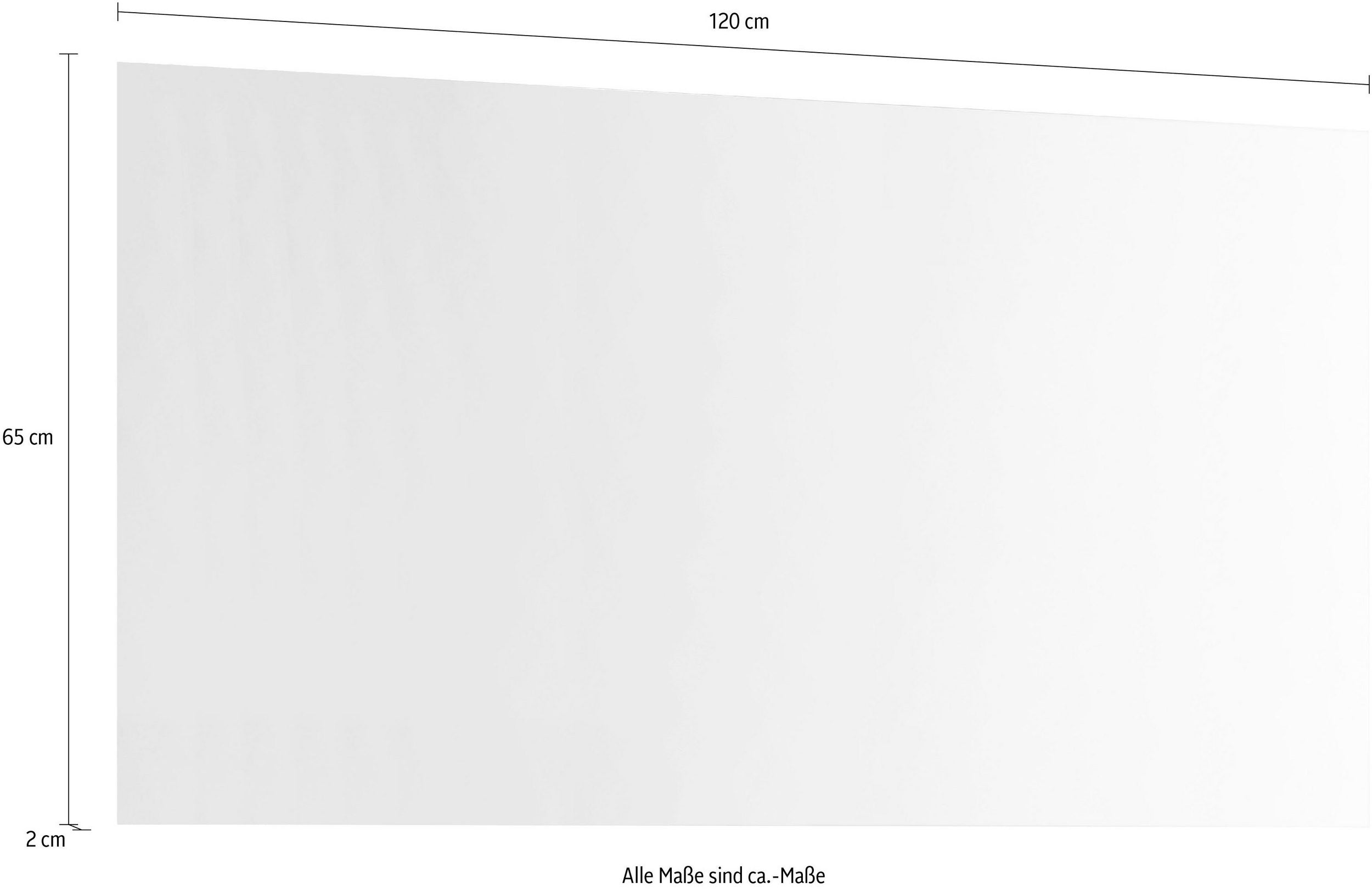 Oglindă decorativă Kiss alb 120 cm Arboteca