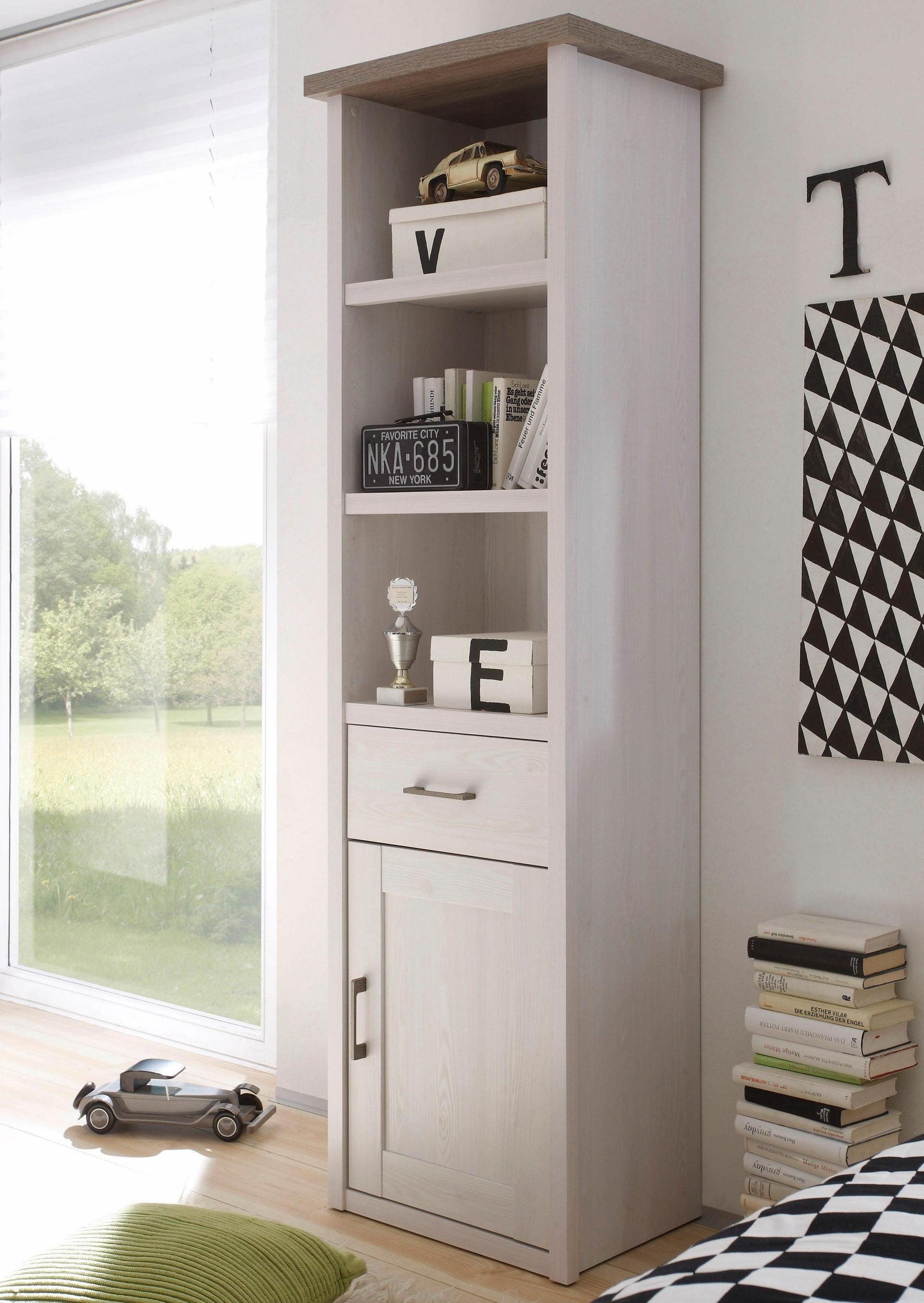 Etajera inalta Luca, 60 cm latime Arboteca