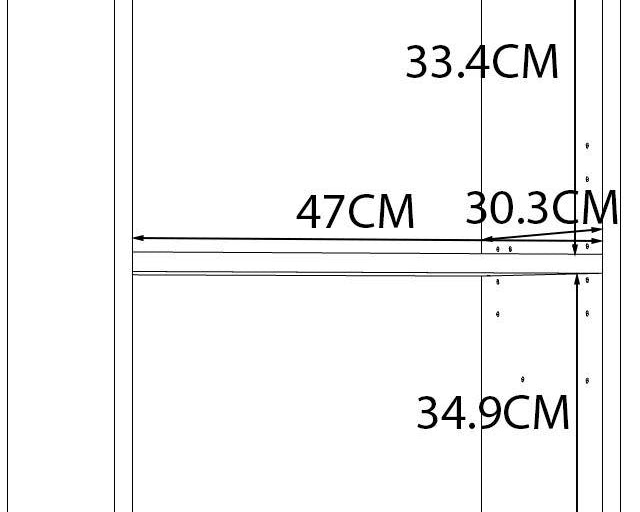 Etajeră Mindi, 50,8 cm Arboteca