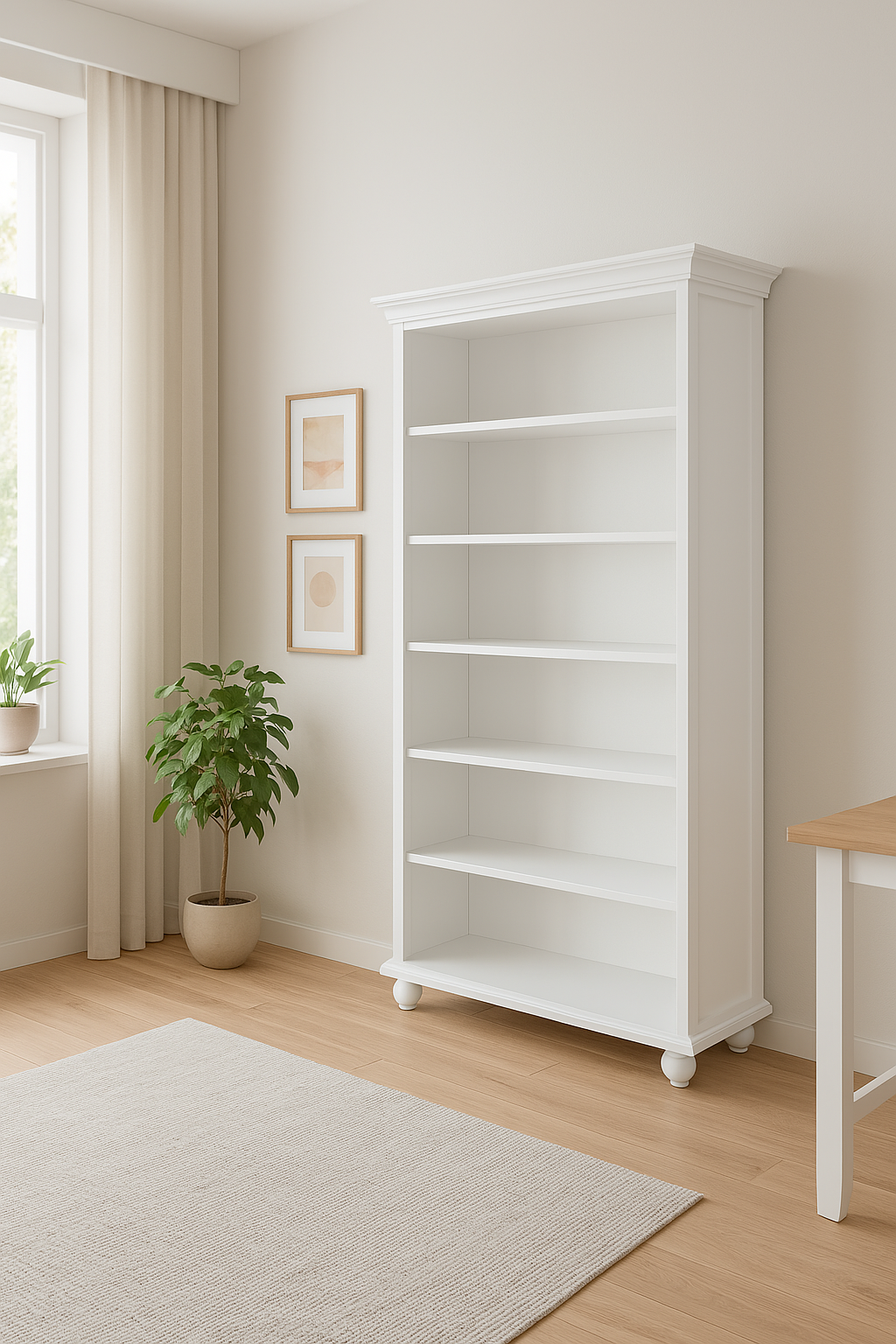 Etajera Sandra din lemn masiv Arboteca