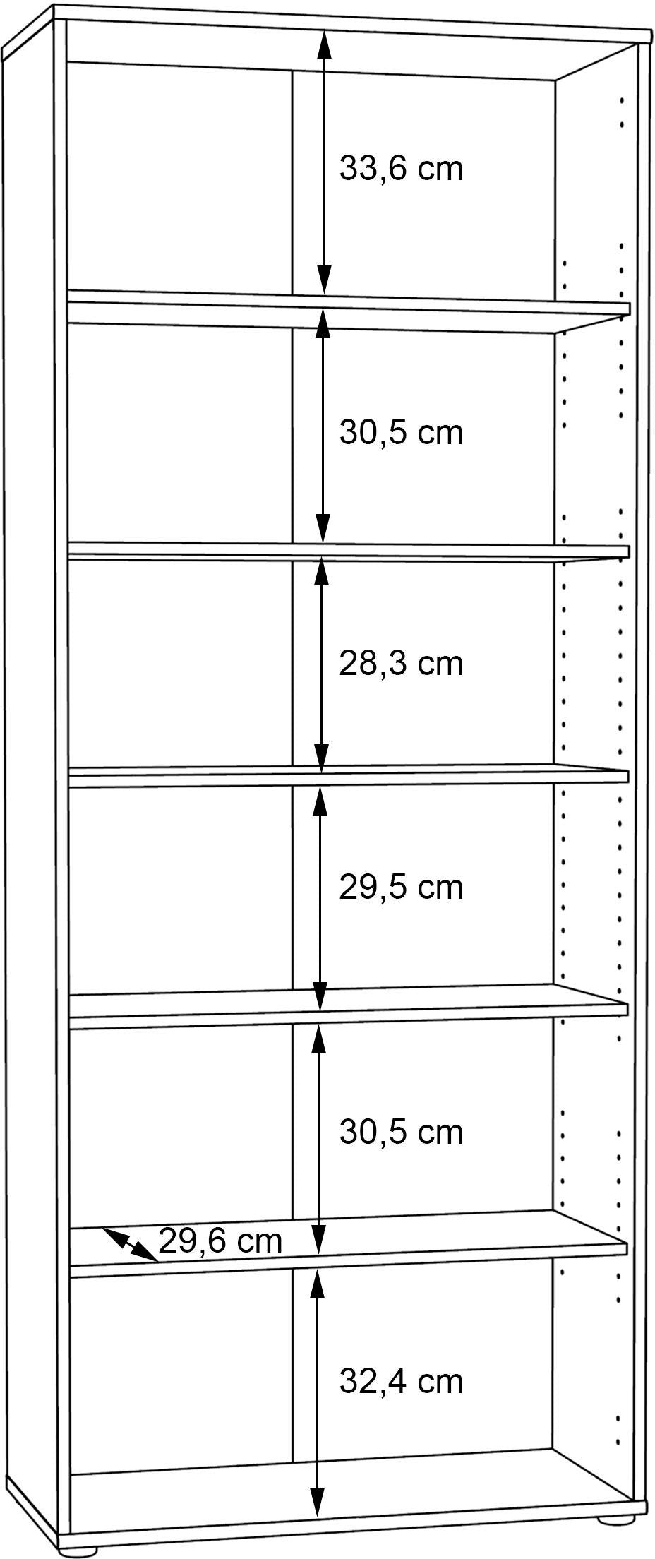 Etajera Tempra , 73.7 cm latime Arboteca
