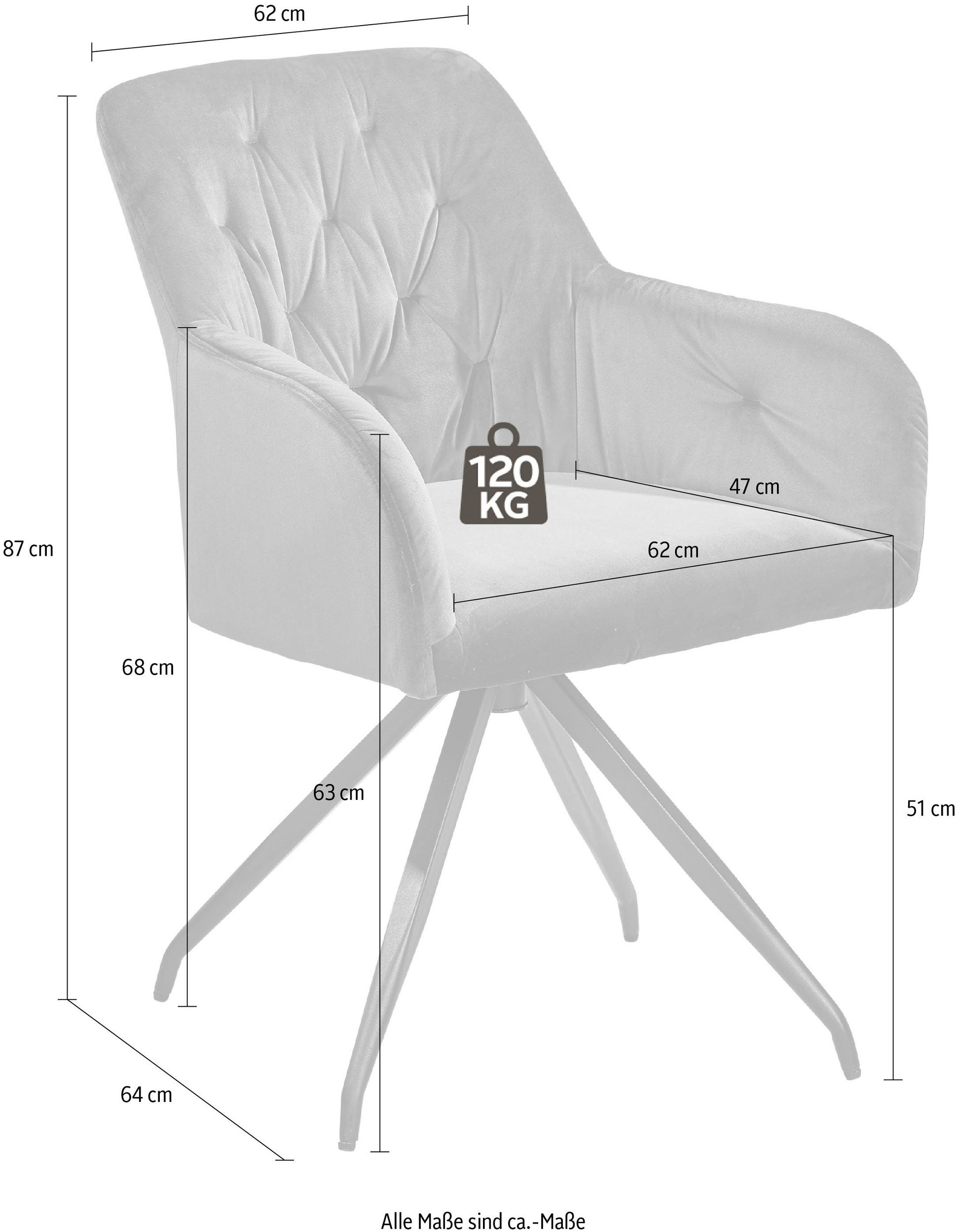 Set de 2 scaune tapițate Fremont Arboteca