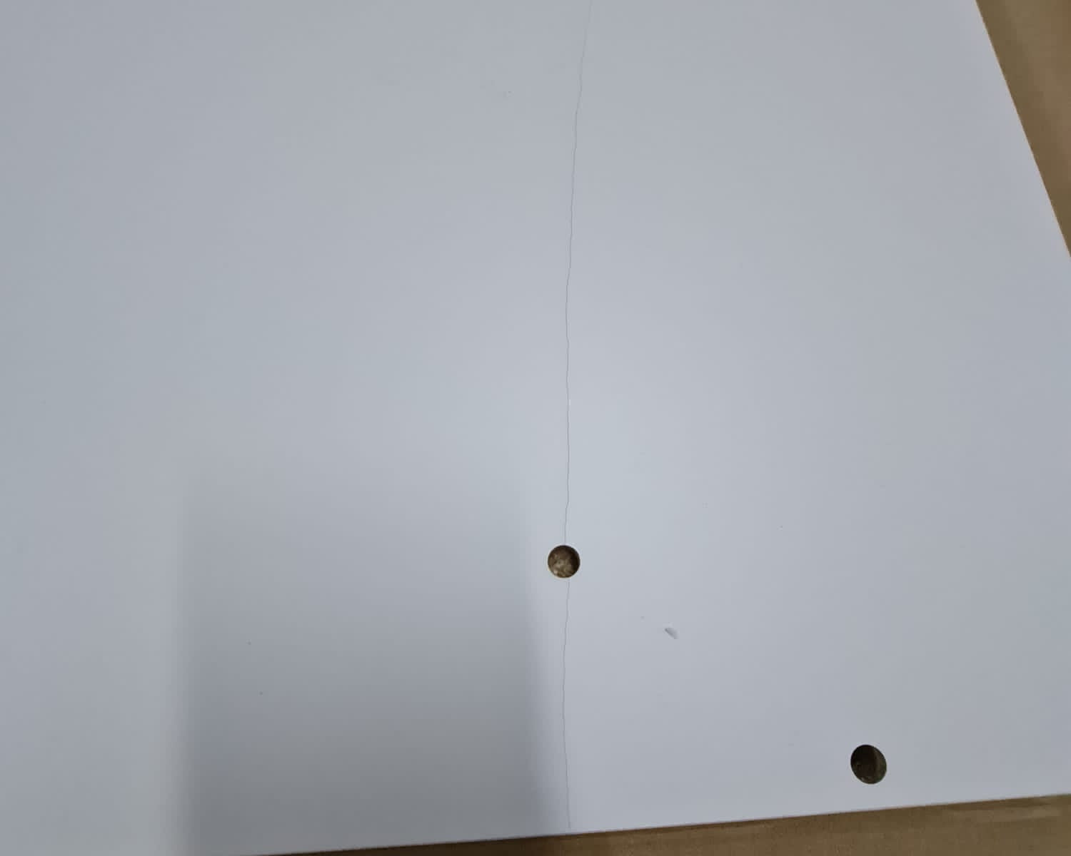 Măsuță de cafea Meran 110 cm, alb, cu sertar și ușă Arboteca
