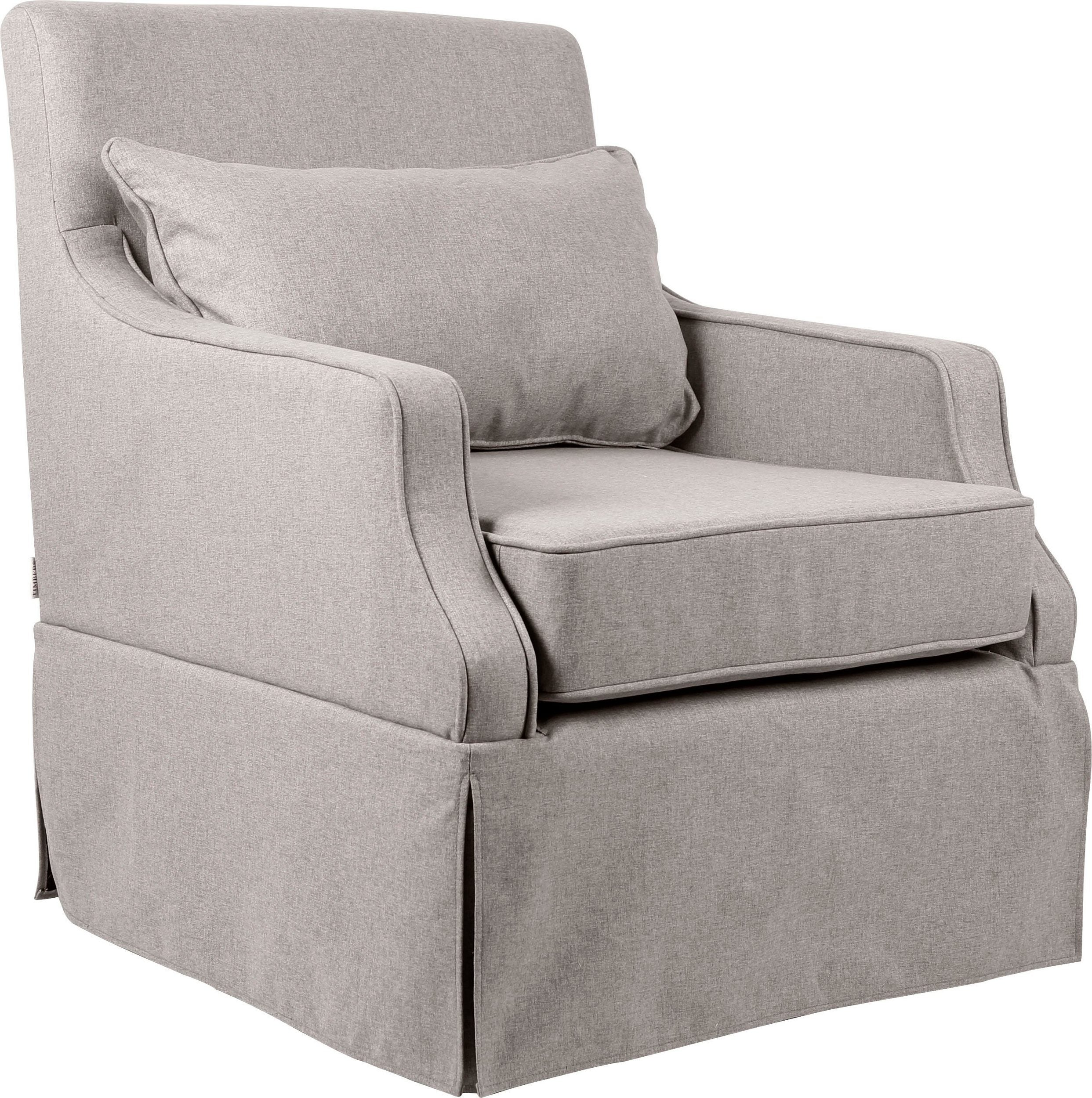 Fotoliu Louisville Gri Deschis, 75 cm latime Arboteca