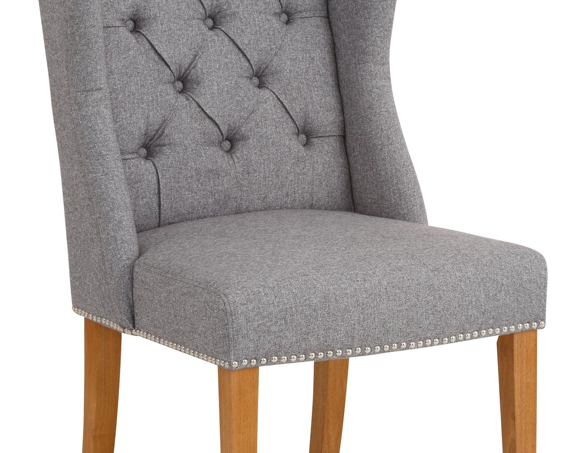 Fotoliu tapițat Liao, Gri Arboteca