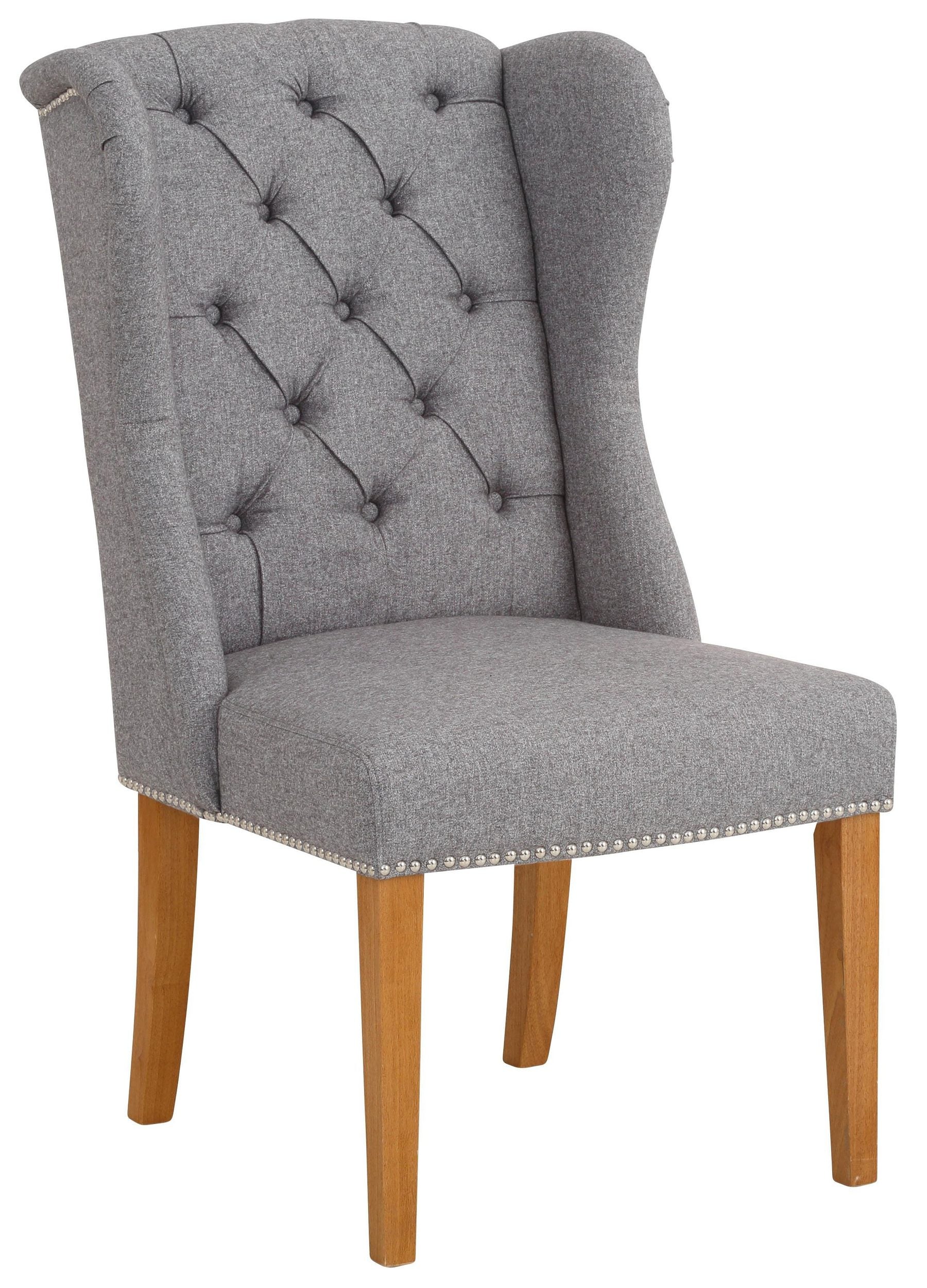 Fotoliu tapițat Liao, Gri Arboteca