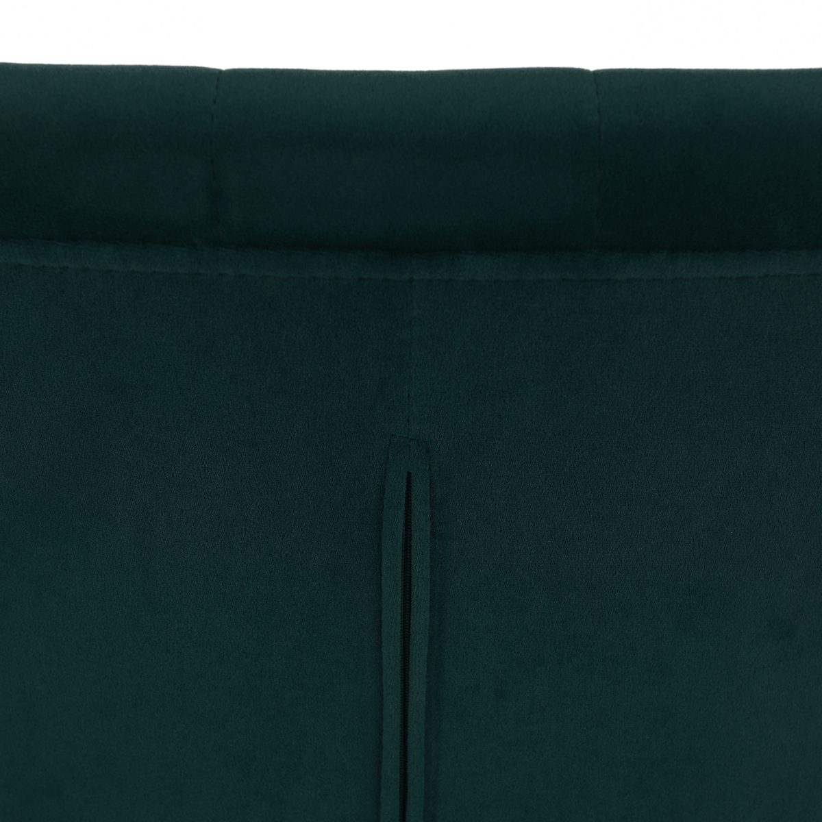 Scaun de masă RIJEKA, țesătură de catifea smarald / crom, țesătură / crom, 42x58x103 cm Kondela