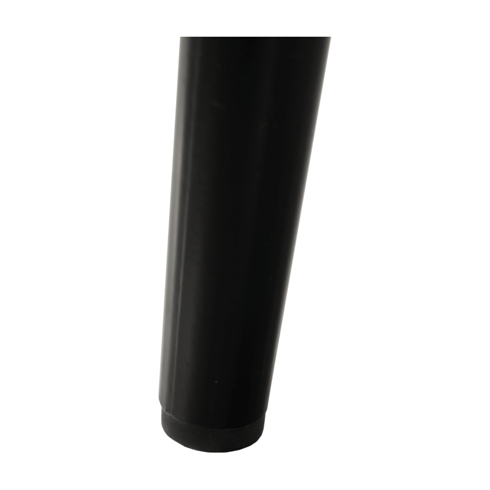 Scaun TISNO, piele ecologică gri închis/negru, piele ecologică/metal, 49x57x85 cm Kondela