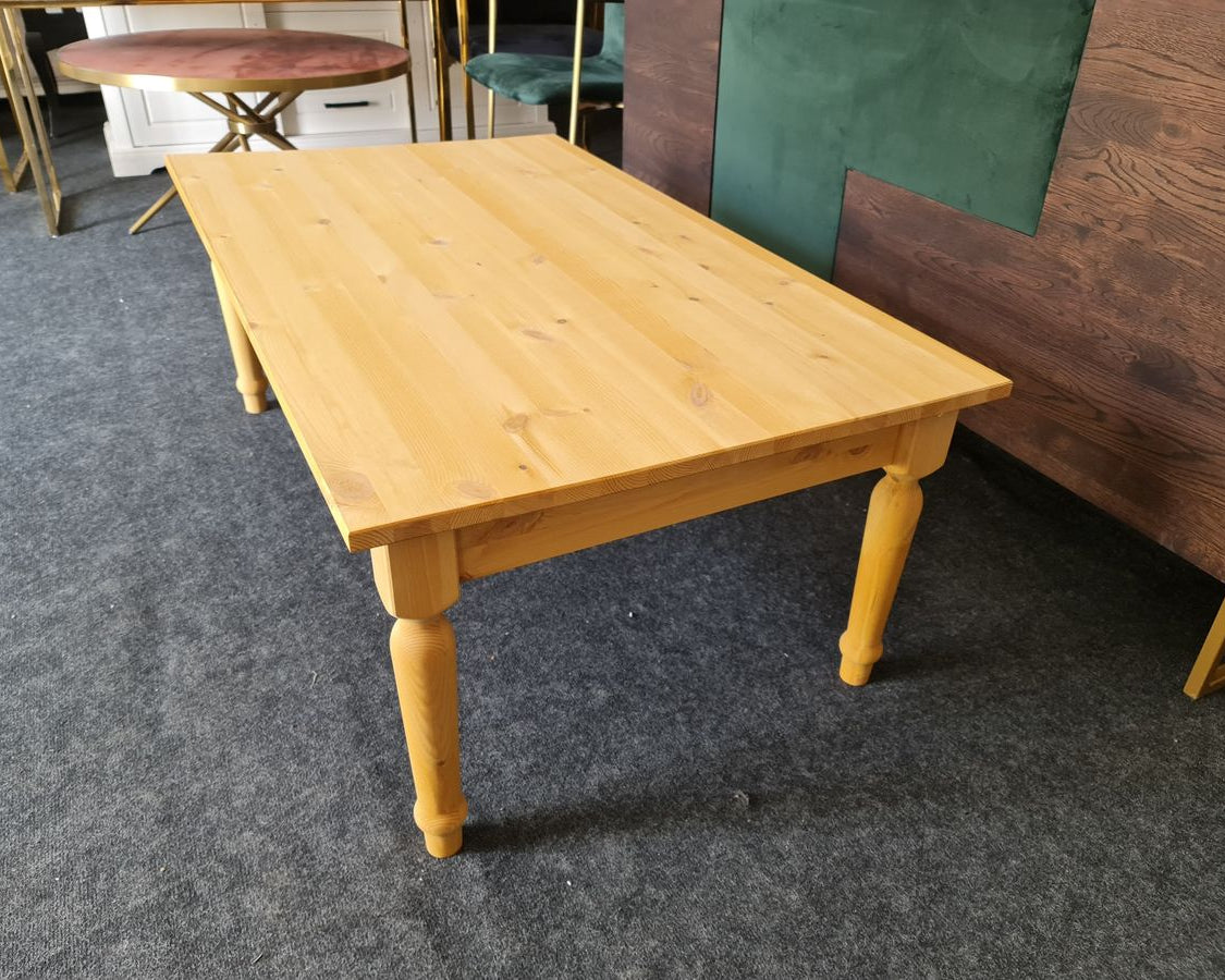 Măsuță de cafea din lemn de pin, 120 × 70 cm Arboteca