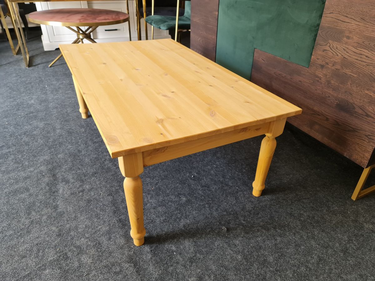 Măsuță de cafea din lemn de pin, 120 × 70 cm Arboteca