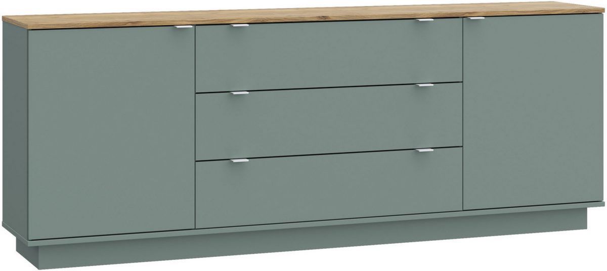 Comodă 224 cm – sertare deschise
