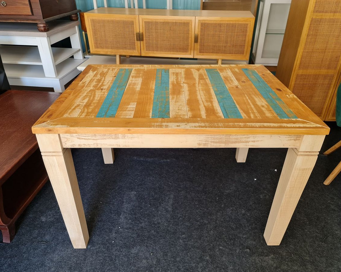Masă din lemn în stil vintage, 120 × 90 cm Arboteca